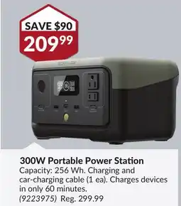 Princess Auto 300W Portable Power Station offer