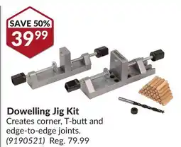 Princess Auto Dowelling Jig Kit offer