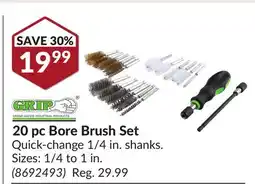 Princess Auto GRAND RAPIDS INDUSTRIAL PRODUCTS 20 Bore Brush Set offer