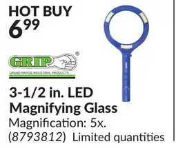 Princess Auto 3-1/2 in. LED Magnifying Glass offer