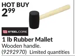 Princess Auto 1 lb Rubber Mallet offer