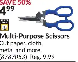 Princess Auto Power Fist Multi-Purpose Scissors offer