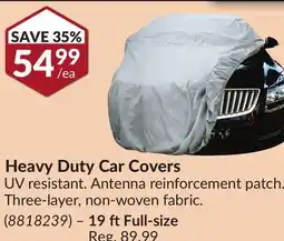 Princess Auto Heavy Duty Car Covers offer