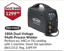 Princess Auto 180A Dual-Voltage Multi-Process Welder offer