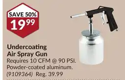 Princess Auto Undercoating Air Spray Gun offer