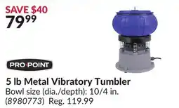 Princess Auto 5 lb Metal Vibratory Tumbler offer