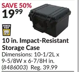 Princess Auto 10 in. Impact-Resistant Storage offer