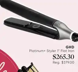 Chatters Salon GHD Platinum + Styler 1 Flat Iron offer