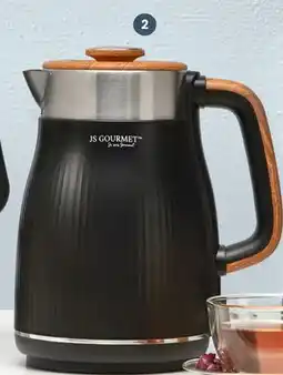 Stokes Electric Kettle, Black & Wood Design offer