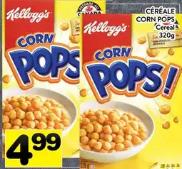 Supermarché PA CÉRÉALE CORN POPS KELLOGG'S | Kellogg's CORN POPS Cereal offer