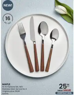 Stokes 16-Pc Flatware Set offer