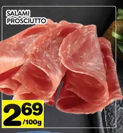 Supermarché PA SALAMI PROSCIUTTO offer