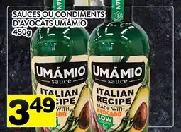 Supermarché PA SAUCES CONDIMENTS D'AVOCATS UMÁMIO offer