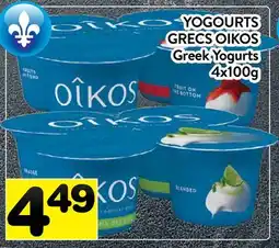 Supermarché PA YOGOURTS GRECS OIKOS | Oikos Greek Yogurts offer