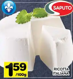 Supermarché PA RICOTTA ITALIANA SAPUTO offer