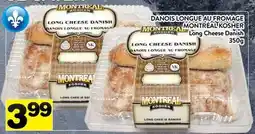 Supermarché PA DANOIS LONGUE AU FROMAGE MONTRÉAL KOSHER | Montréal Long Cheese Danish offer