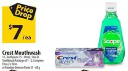 Co-op Crest Mouthwash offer