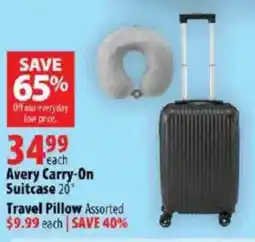 London Drugs Avery Carry-On Suitcase offer