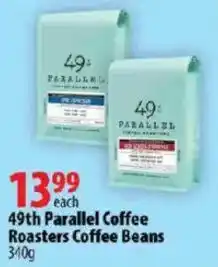 London Drugs 49th Parallel Coffee Roasters Coffee Beans offer