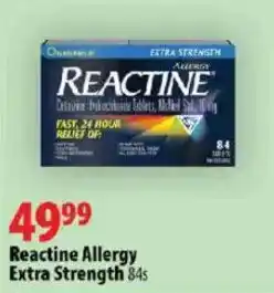 London Drugs Reactine Allergy Extra Strength offer