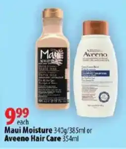 London Drugs Maui Moisture or Aveeno Hair Care offer