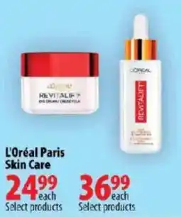 London Drugs L'Oréal Paris Skin Care offer