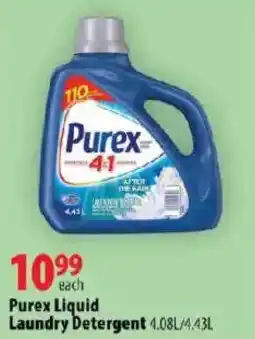 London Drugs Purex Liquid Laundry Detergent offer