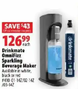 London Drugs Drinkmate OmniFizz Sparkling Beverage Maker offer