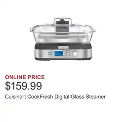 Costco Cuisinart CookFresh Digital Glass Steamer offer