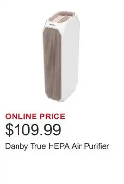 Costco Danby True HEPA Air Purifier offer