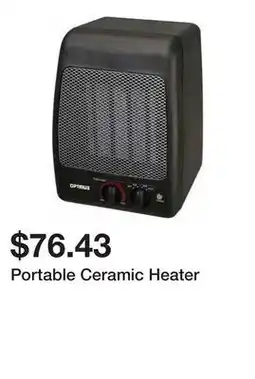 Newegg Portable Ceramic Heater offer