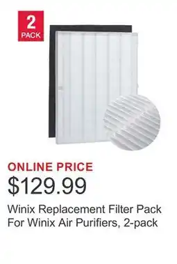 Costco Winix Replacement Filter Pack For Winix Air Purifiers, 2-pack offer