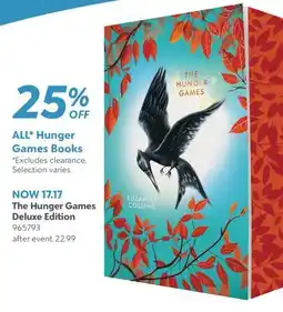 Toys R us Scholastic The Hunger Games Deluxe Edition offer