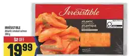 Marché Adonis IRRÉSISTIBLE Atlantic smoked salmon offer