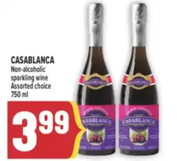 Marché Adonis CASABLANCA Non-alcoholic sparkling wine offer