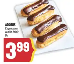 Marché Adonis ADONIS Chocolate or vanilla éclair offer