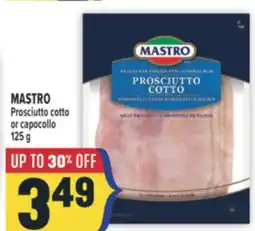 Marché Adonis MASTRO Prosciutto cotto or capocollo offer