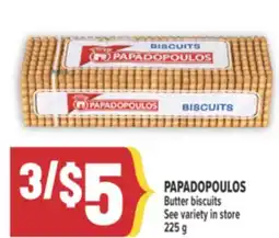 Marché Adonis PAPADOPOULOS Butter biscuits offer