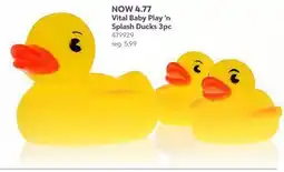 Babies 'R' Us Baby Works Vital Baby Play 'n Splash Ducks offer