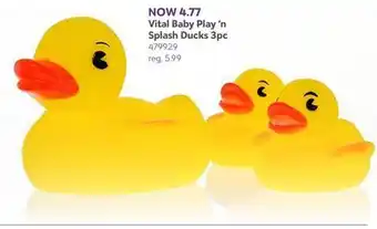 Babies 'R' Us Baby Works Vital Baby Play 'n Splash Ducks offer