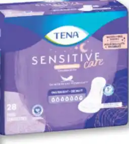 Familiprix Tena Sensitive Care Extra Coverage overnight pads offer