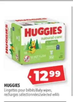 Familiprix Huggies Natural Care sensitive skin & fragrance free baby wipes offer