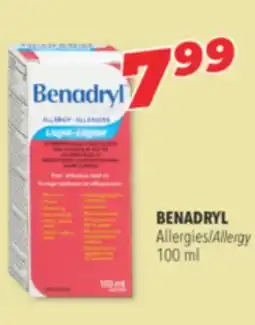 Familiprix BENADRYL Allergy 100 ml offer