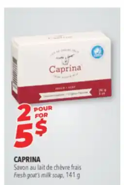 Familiprix CAPRINA Fresh goat's milk soap, 141 g offer