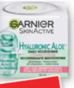 Familiprix Garnier SkinActive Hyaluronic Aloe daily nourishing cream for dry and sensitive skin 50ml offer