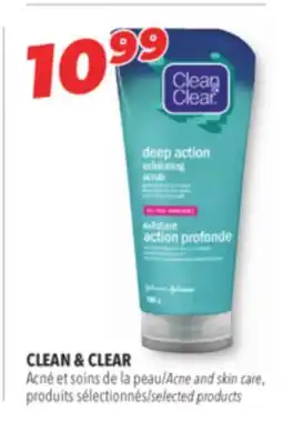 Familiprix CLEAN & CLEAR Acne and skin care selected products offer