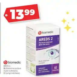 Familiprix AREDS 2, Ocular multivitamin offer