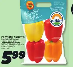 IGA ASSORTED PEPPERS offer