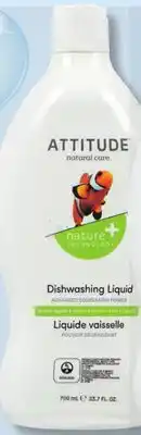 IGA ATTITUDE NATURE + TECHNOLOGY DISHWASHING LIQUID offer