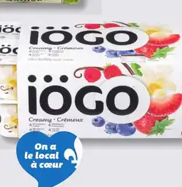 IGA IÖGO YOGURT offer